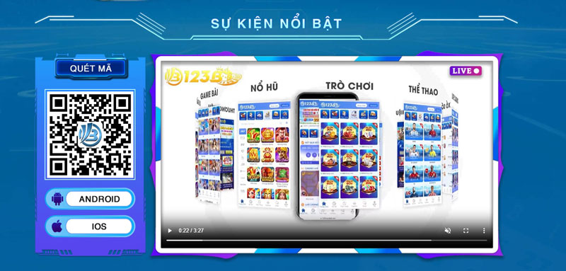 cách tải app 123B
